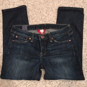 Lucky Brand Lola crop/ankle jeans size 8/29